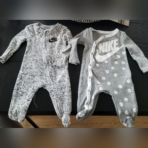 Lot of 4 Nike Baby Onesies